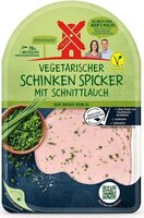 Vegetarischer Schinken Spicker Schnittlauch
