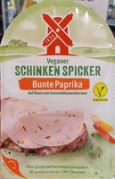 Veganer Schinken Spicker Bunte Paprika
