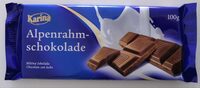 Alpenrahm Schokolade