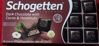 Dark Chocolate with Cocoa & Hazelnuts