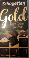 Gold dark cocoa hazelnut