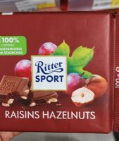 Chocolat Raisins noisettes