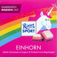 Ritter Sport Einhorn