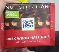 Ritter Sport Noir Noisettes Entières