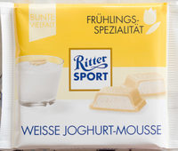 Weisse Joghurt-Mousse