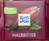 Schokolade Halbbitter