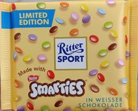 Ritter Sport - Smarties in Weisser Schokolade