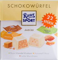 Ritter Sport Schokowürfel weiß