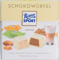 Ritter Sport Schokowürfel weiß