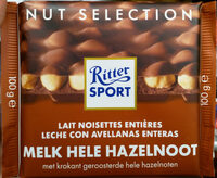 RITTER SPORT Nut sel. melk hazeln.