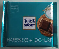 Haferkeks + Joghurt (Ritter Sport)