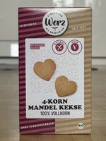 4 -Korn Mandel Kekse