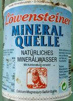 Natürliches Mineralwasser