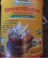 Vollkornbrot Sonnenblumen