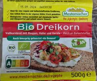 Mestemacher Bio 3-Korn Brot