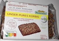 Hafer-Brot mit Kürbiswürfeln & -kernen 'Unser Pures'