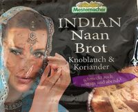 Naan Koriander-Knoblauch