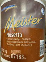 Nusetta Nuss Nougat Creme