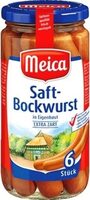 Meica Saft-Bockwurst 4000503120102 Saft-Bockwurst in Eigenhaut