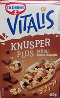 Vitalis Knusper Plus Double Chocolate