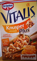 Vitalis Knusper Müsli Plus Honig Mandel