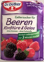 Dr. Oetker Gelierzucker für Beeren Konfitüre & Gelee 4000521005474