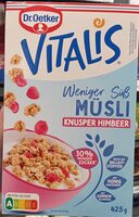 Vitalis Weniger süß Knusper Himbeere