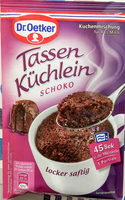 Tassen Küchlein Schoko