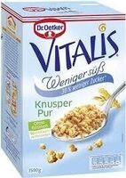 Vitalis Weniger süß
