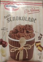 Pulver Schokoladeneis