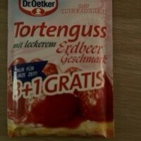 Tortenguss Erdbeer - rot ungezuckert