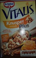 Vitalis knusper muesli plus Honig-Mandel