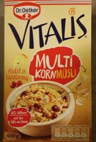 Vitalis multikorn musli