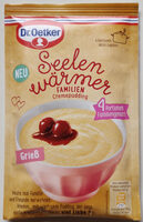 Seelenwärmer Cremepudding Grieß - 4 Portionen