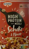 High Protein - Müsli Schoko & Nuss
