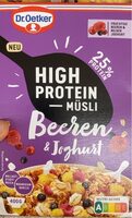 Muesli beere & joghurt