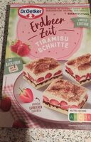 Erdbeerzeit Tiramisuschnitte