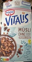 Vitalis Müsli Knusper Schoko ohne Zuckerzusatz