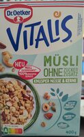 Müsli ohne Zuckerzusatz