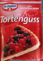 Tortenguss rot ungezuckert