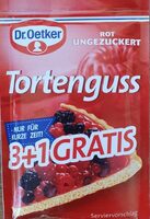 Tortenguss - Rot Ungezuckert