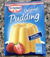 Pudding original goût vanille