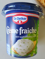 Crème fraîche mit Kräutern