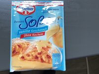 Dessert Soße Vanille