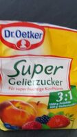 Gelierzucker Dr. Oetker Super Gelierzucker 3:1 4000521730307