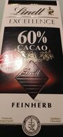 Lindt excellence 60 %cacao