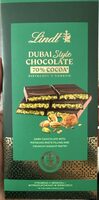 Dubai Style Chocolate 70% Cocoa