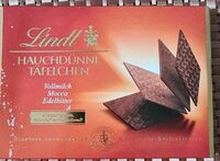 Hauchdünne Täfelchen - Vollmilch, Mocca, Edelbitter