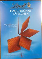 Hauchdünne Täfelchen - Vollmilch