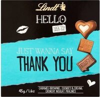 Hello Thank You Assorted Chocolate Pralines